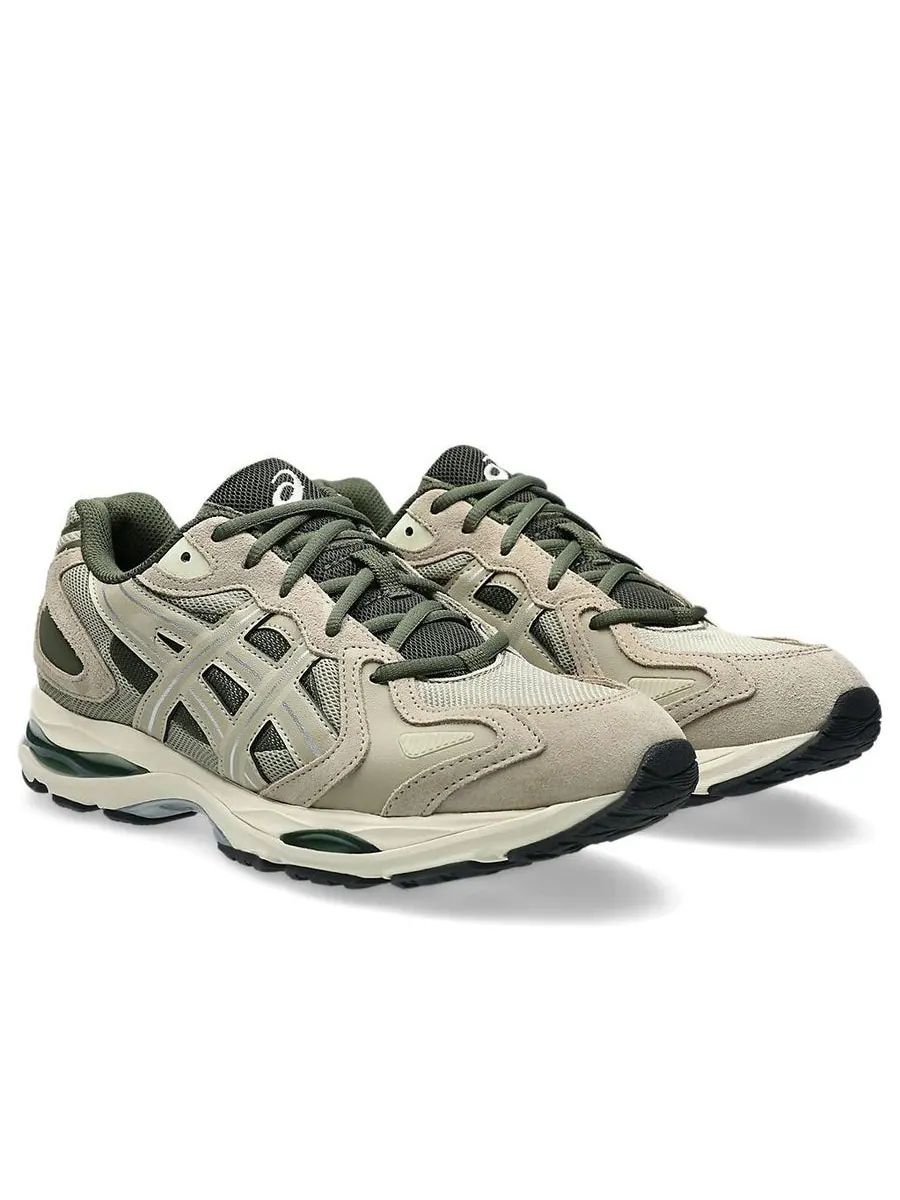 Кроссовки ASICS Gel-K1011 'Wool Olive Canvas' — изображение 4 из 7, бежевый