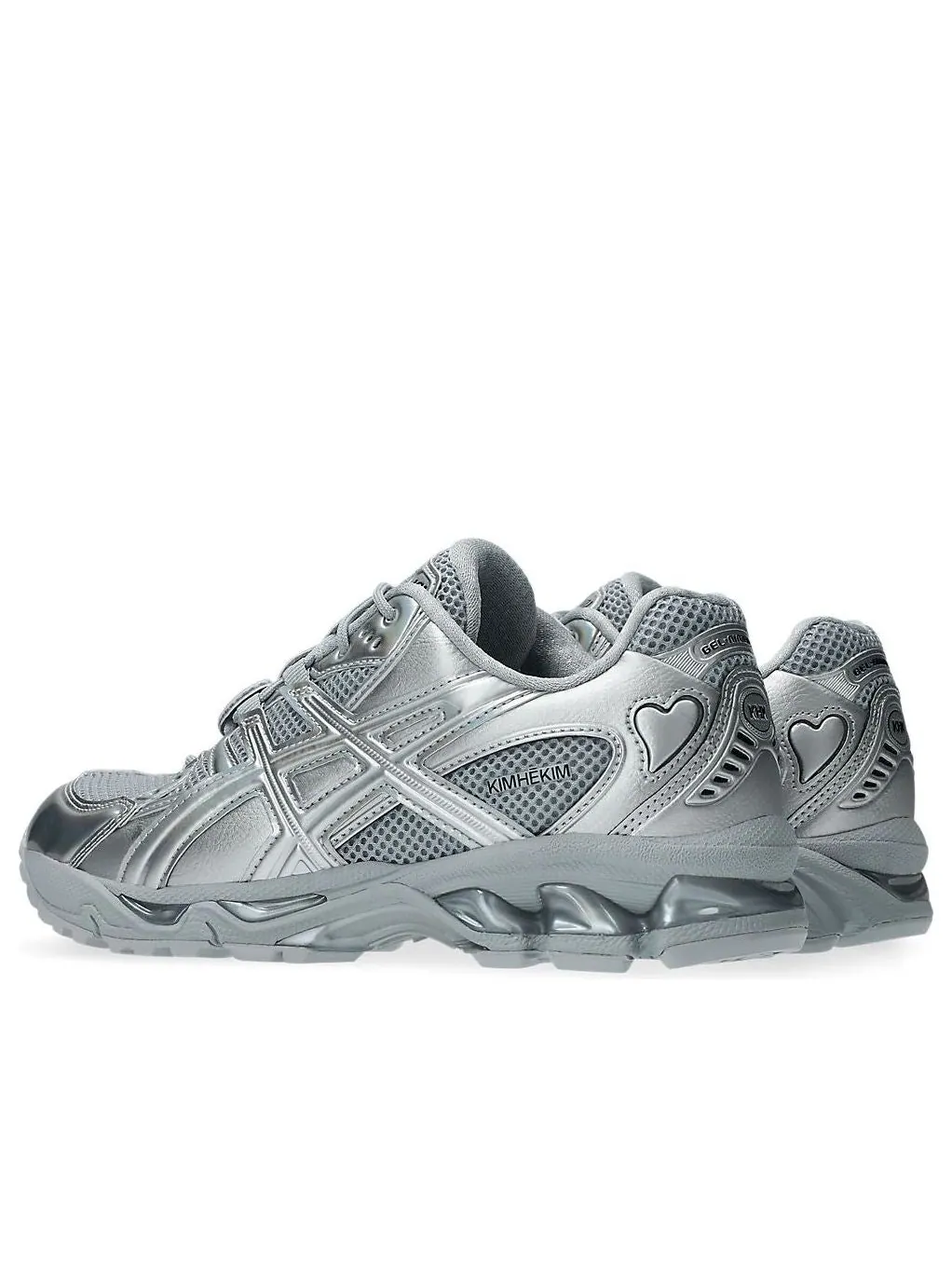 Asics x KIMHĒKIM Gel-Nimbus 10.1 'Pure Silver' — изображение 4 из 7, серебристый