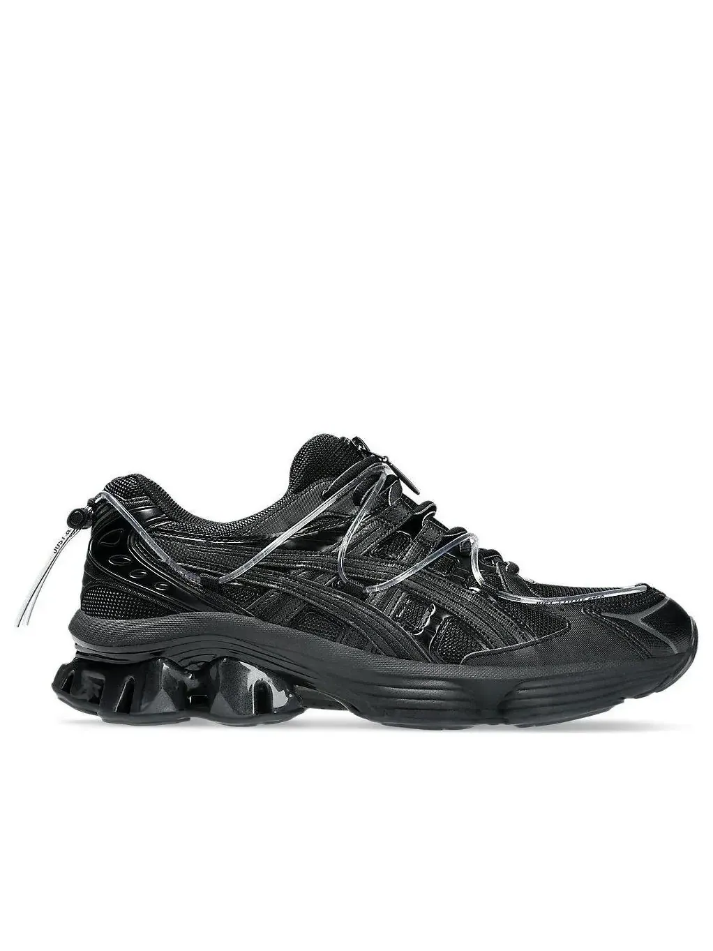 Кроссовки ASICS x Yoasobi Gel-Kinetic Fluent 'Black' — изображение 2 из 7, черный