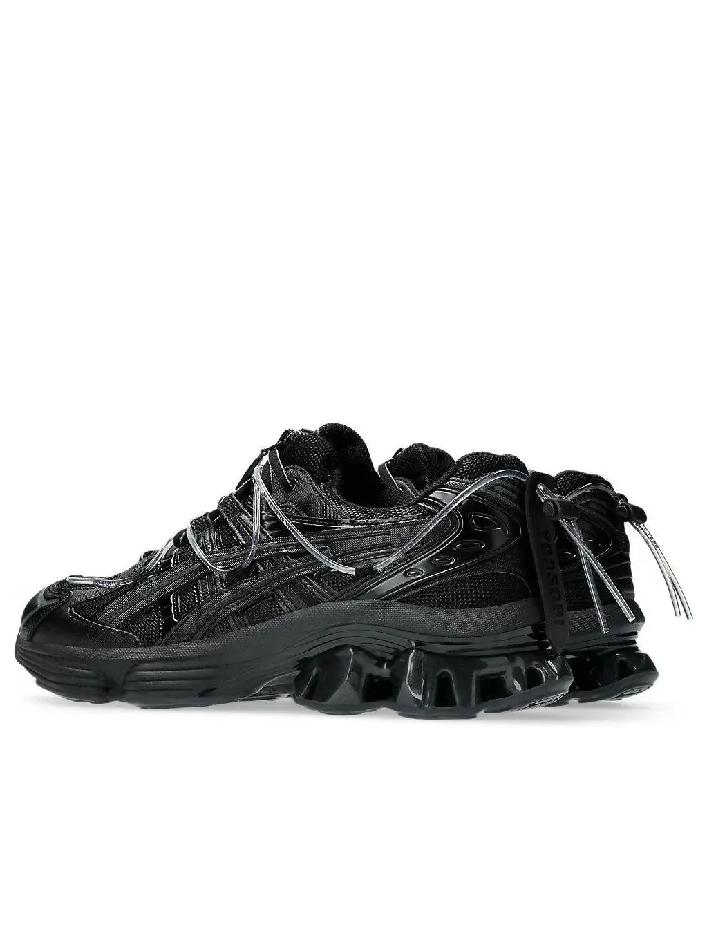 Кроссовки ASICS x Yoasobi Gel-Kinetic Fluent 'Black' — изображение 4 из 7, черный
