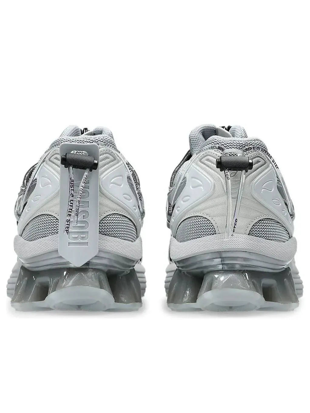 Кроссовки ASICS x Yoasobi Gel-Kinetic Fluent 'Silver' — изображение 5 из 7, серебряный