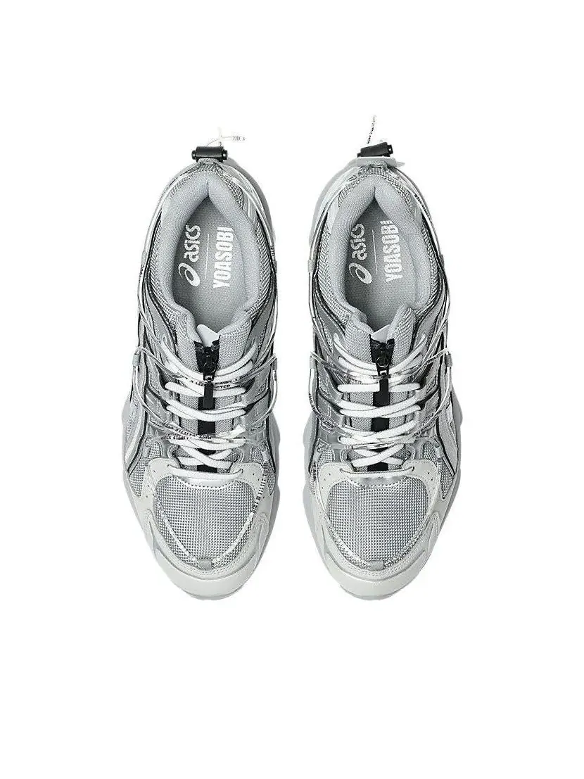 Кроссовки ASICS x Yoasobi Gel-Kinetic Fluent 'Silver' — изображение 6 из 7, серебряный