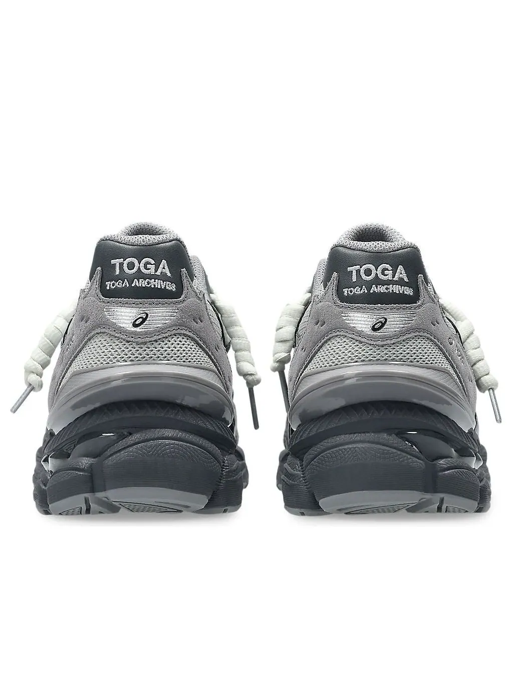 Asics x TOGA Gel-Cumulus 16 TG 'Grey Black Pure Silver' — изображение 4 из 6, серый/черный/серебристый