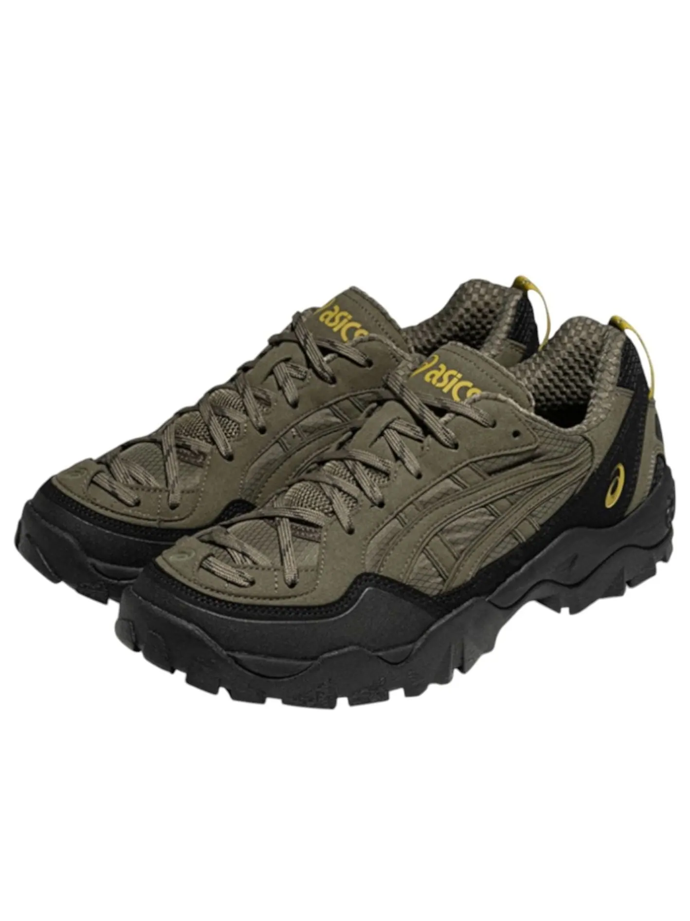 Кроссовки Asics Gel-Pickax 'Olive Green' — изображение 3 из 6, оливковый зеленый/черный