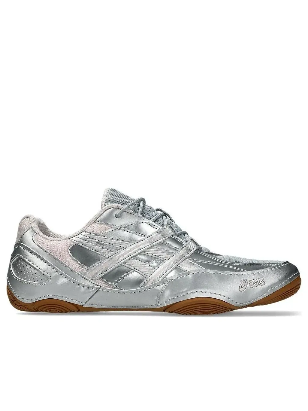 Мужские кроссовки с шнуровкой Hypersync ASICS — изображение 2 из 7, серебряный