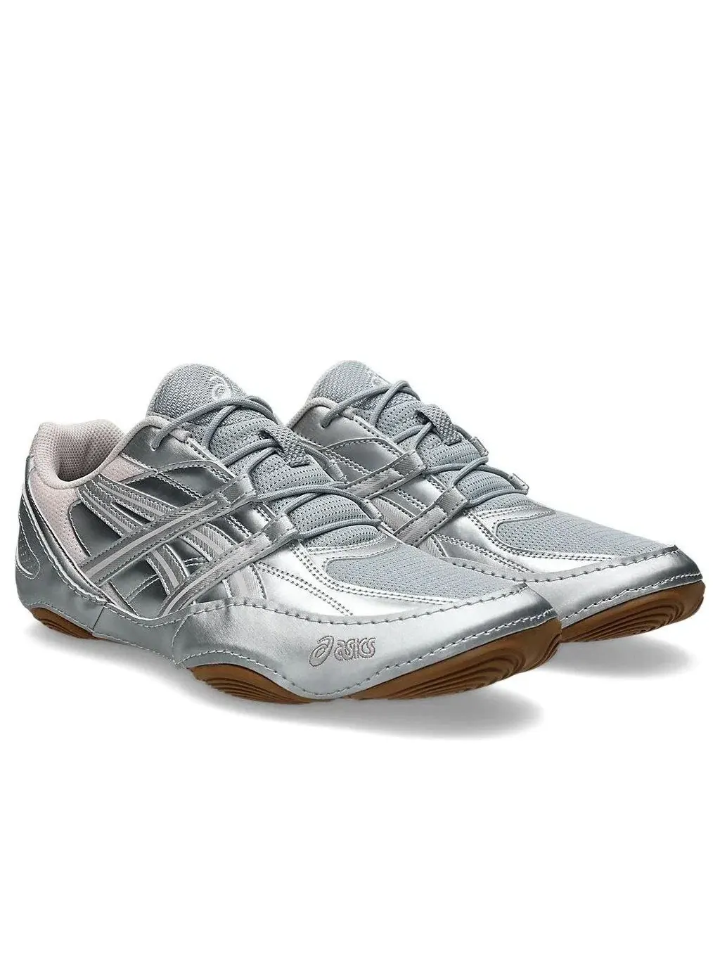 Мужские кроссовки с шнуровкой Hypersync ASICS — изображение 3 из 7, серебряный