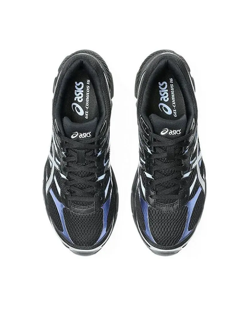 Кроссовки ASICS Gel-Cumulus 16 'Black Pure Silver Blue' — изображение 3 из 6, черный
