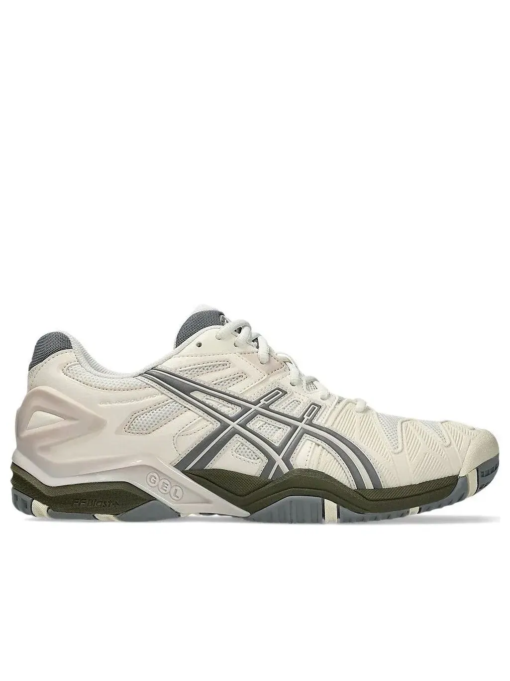 Кроссовки ASICS Gel-Resolution 5 'Cream Clay Grey' 1203A901-100 — изображение 2 из 7, белый