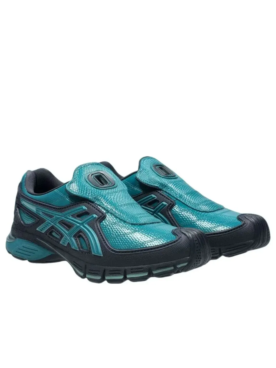 Кроссовки ASICS x OTTO 958 Gel-SD Arzachotto Pack 'Dioptase Black' — изображение 2 из 5, бирюзовый