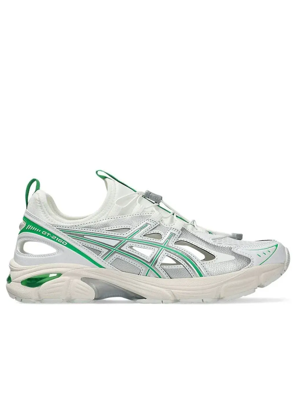 Сандалии ASICS GT-2160 Breeze 'White Pure Silver Green' 1203A951-100 — изображение 6 из 6, серебряный