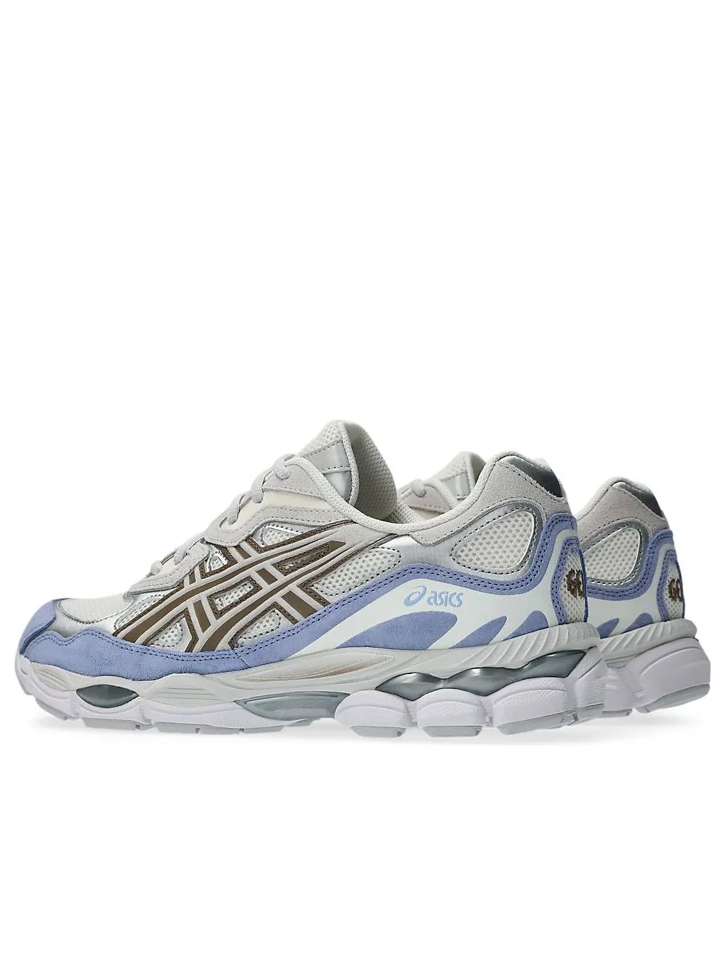 Кроссовки ASICS Gel-NYC 'Cream Cloud Grey Blue' — изображение 4 из 7, серый
