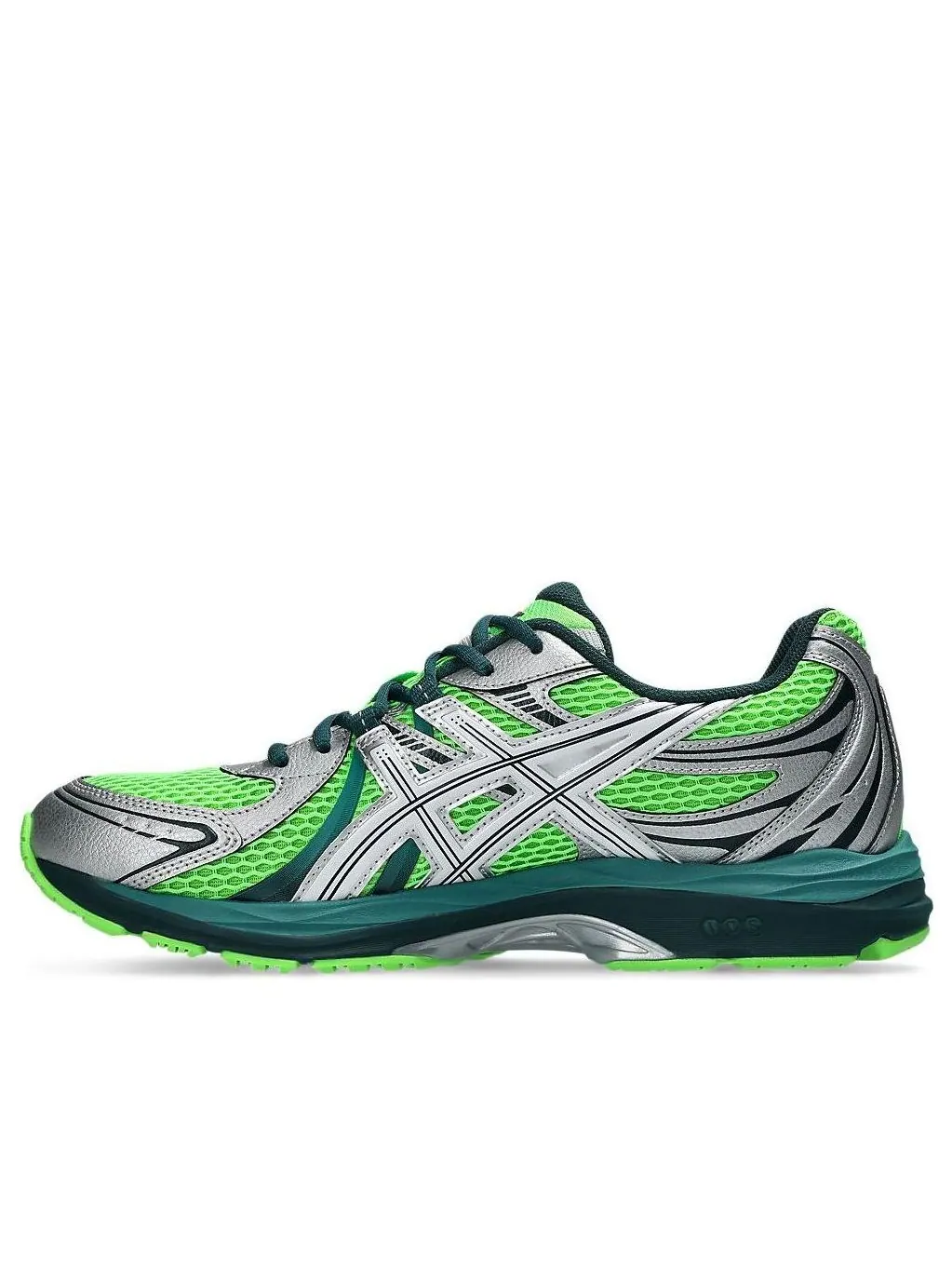 Asics Gel-Sekiran «Зеленый геккон» — изображение 1 из 7, зеленый/серебристый