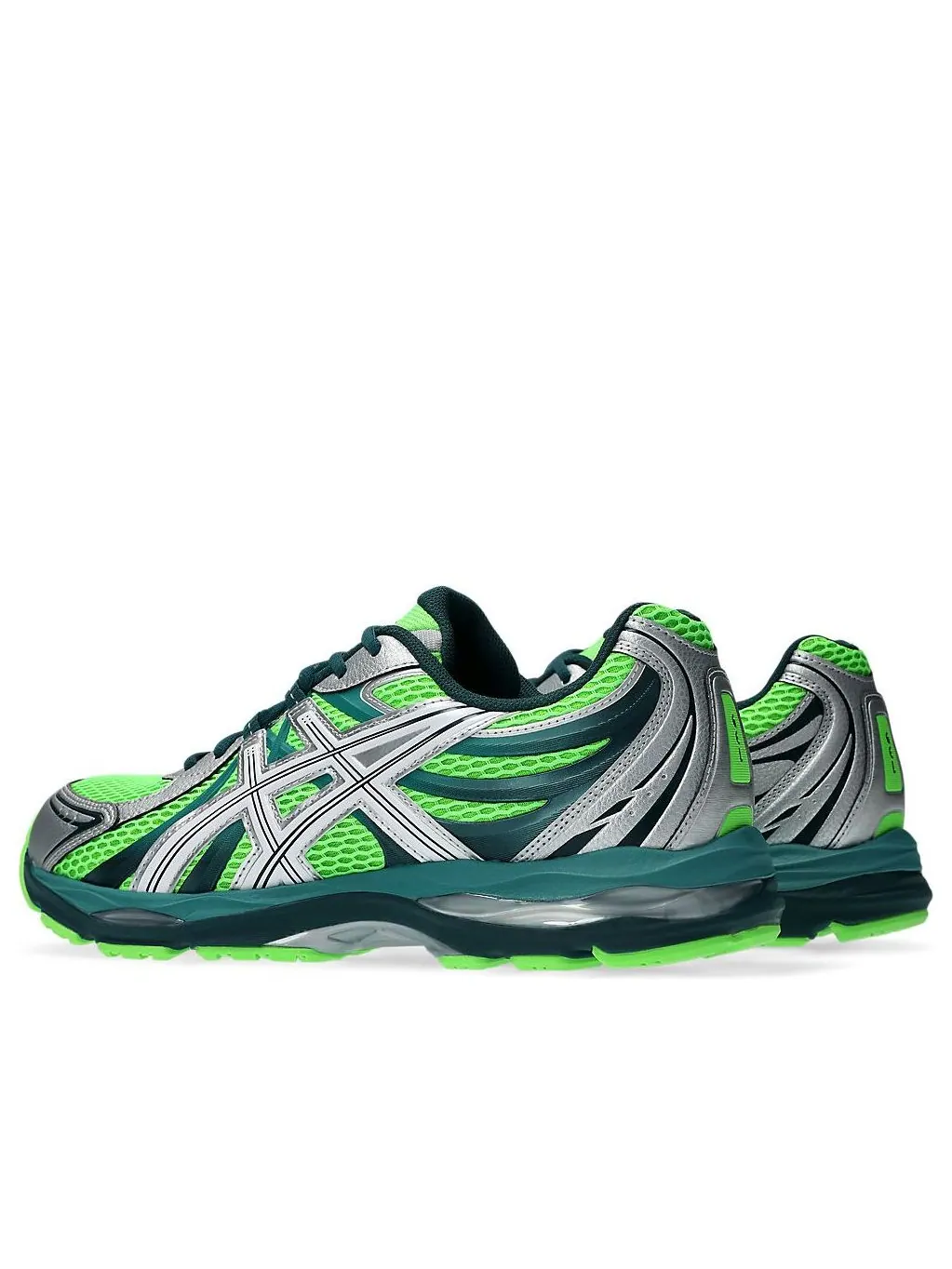 Asics Gel-Sekiran «Зеленый геккон» — изображение 3 из 7, зеленый/серебристый