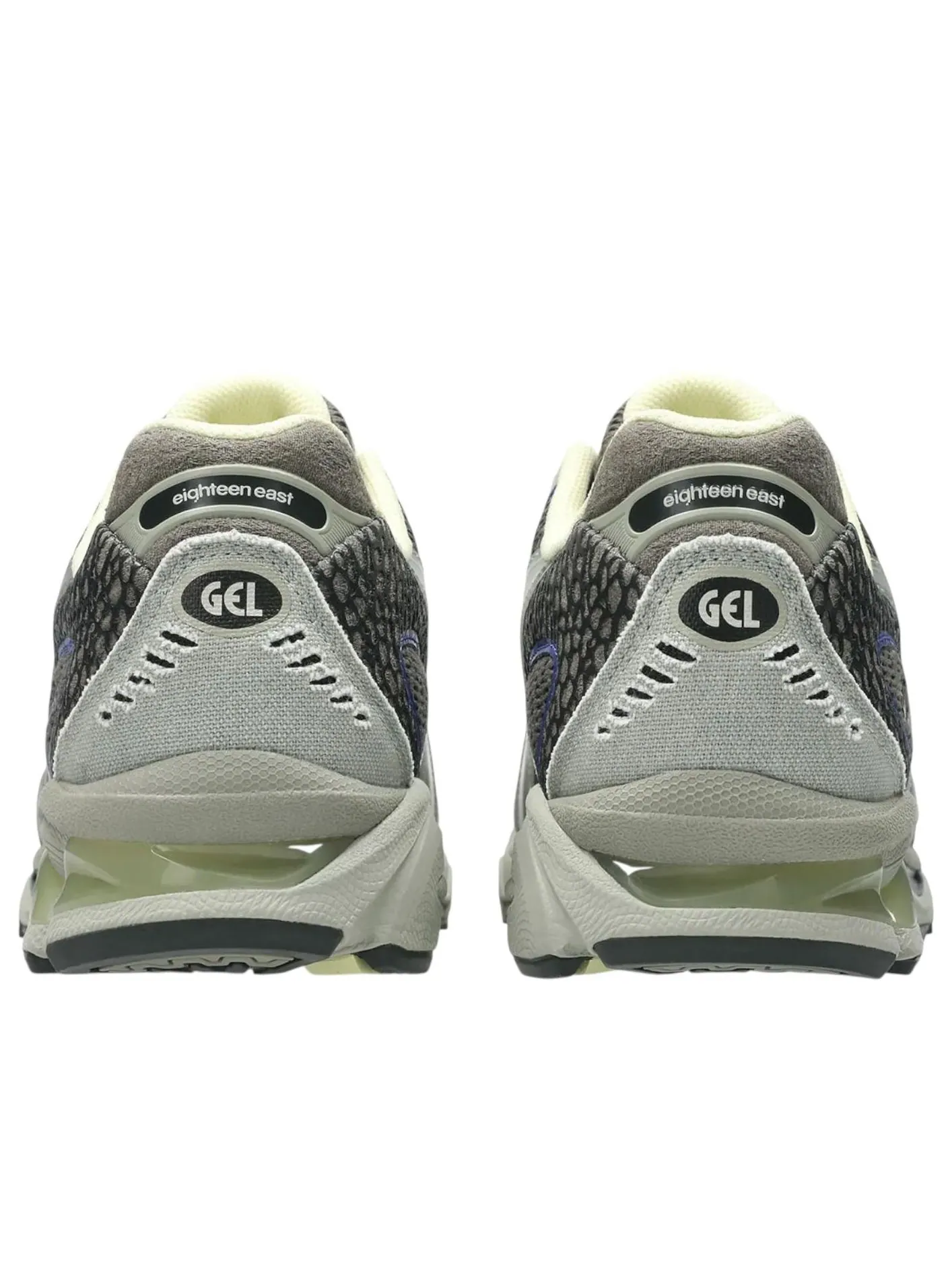 Кроссовки ASICS x Eighteen East GEL-Nimbus 10.1 'Brown Grey Silver' — изображение 4 из 5, серый
