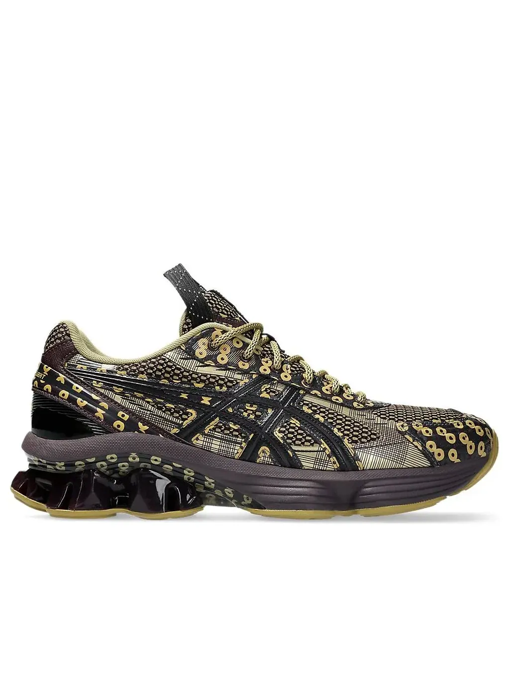 Кроссовки ASICS x Kiko Kostadinov Gel-Kinetic Fluent US7-S 'Purple Lemongrass' — изображение 2 из 7, коричневый