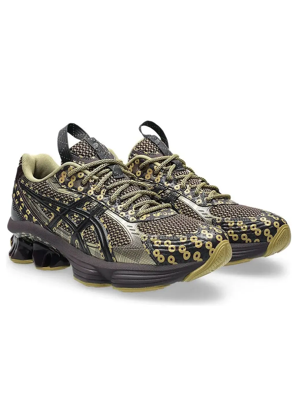 Кроссовки ASICS x Kiko Kostadinov Gel-Kinetic Fluent US7-S 'Purple Lemongrass' — изображение 3 из 7, коричневый