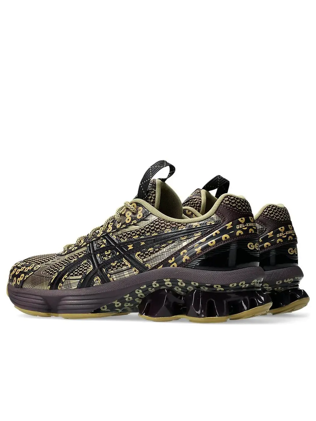 Кроссовки ASICS x Kiko Kostadinov Gel-Kinetic Fluent US7-S 'Purple Lemongrass' — изображение 4 из 7, коричневый