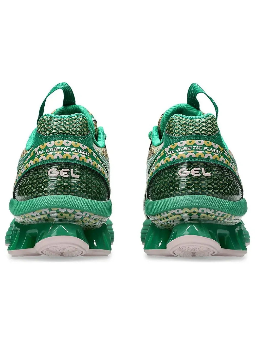 Кроссовки ASICS x Kiko Kostadinov Gel-Kinetic Fluent US7-S 'Watershed Rose Kale' — изображение 5 из 7, зеленый