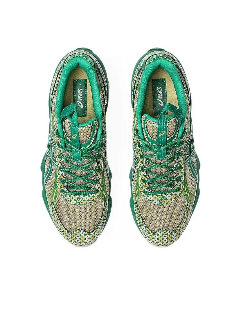 Кроссовки ASICS x Kiko Kostadinov Gel-Kinetic Fluent US7-S 'Watershed Rose Kale' — изображение 6 из 7, зеленый