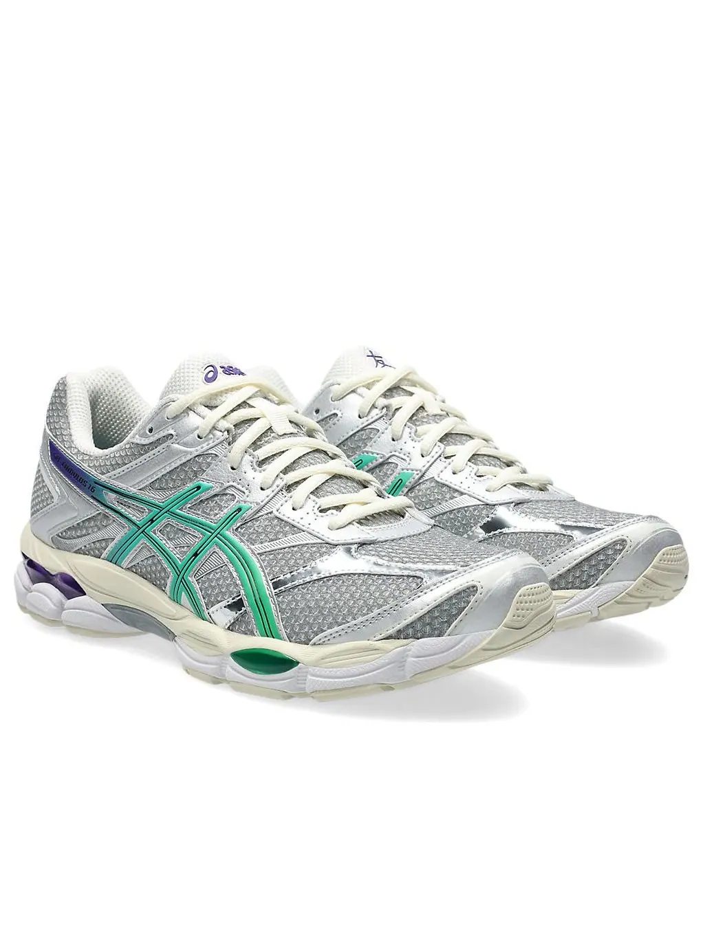 Кроссовки ASICS GEL-Cumulus 16 'Tomo' — изображение 2 из 7, серебряный