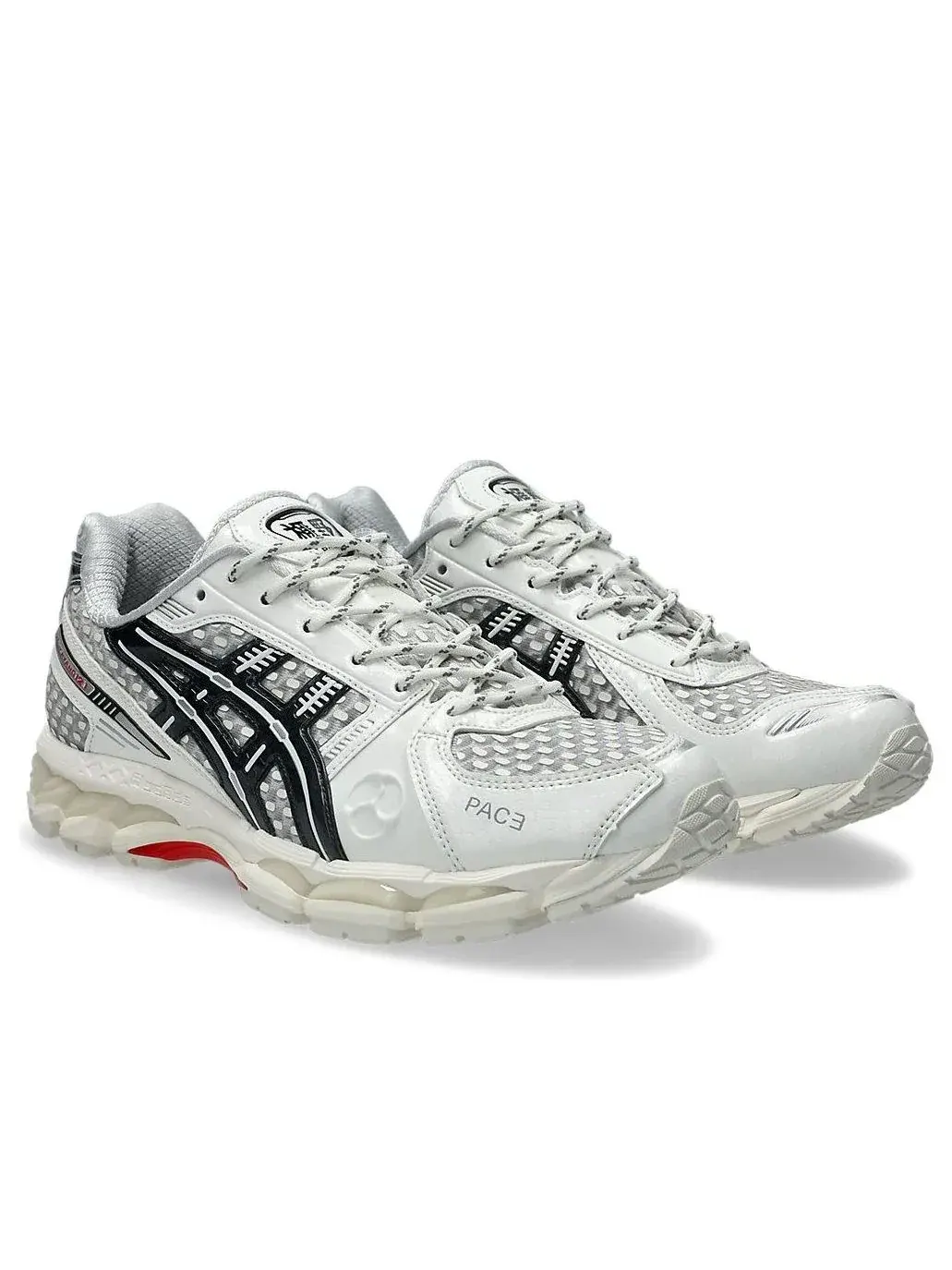 Кроссовки ASICS x Pace Gel-Kayano 12.1 'Cream Black' — изображение 2 из 6, бежевый