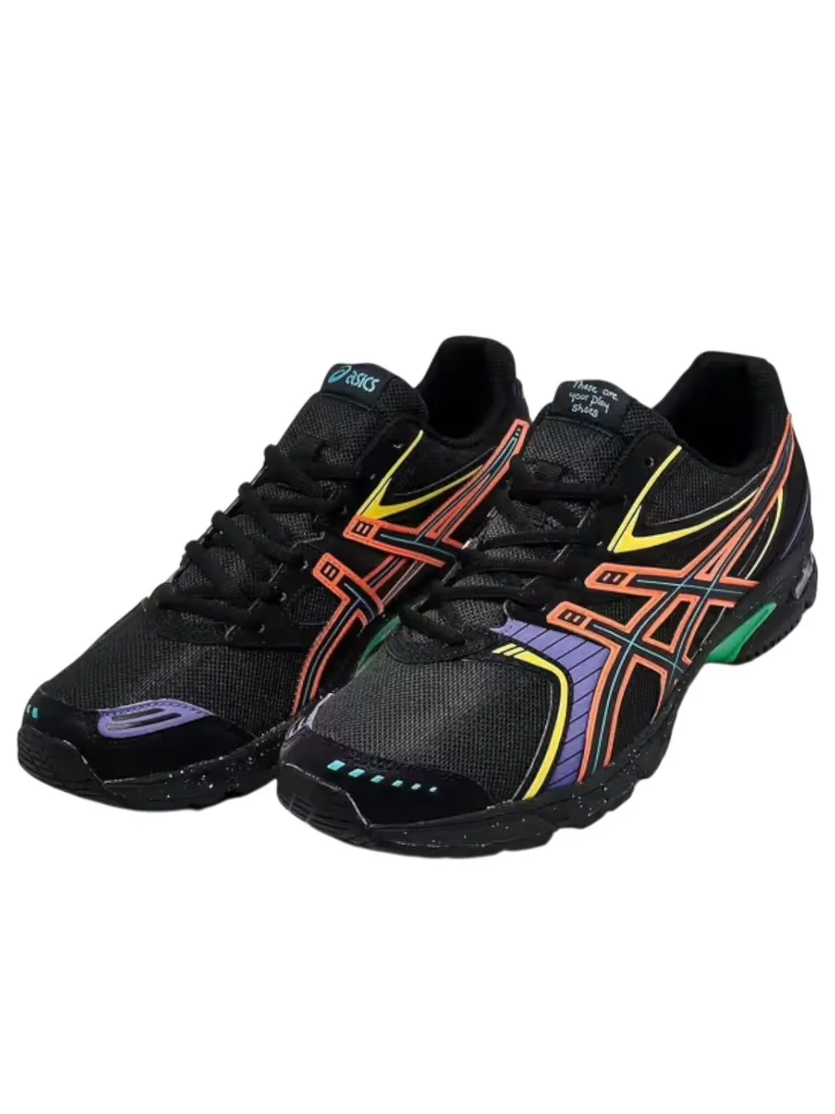 Кроссовки Asics x Stefon Diggs Gel-DS Trainer 14 'Black Multi-Color' — изображение 3 из 5, черный/мульти