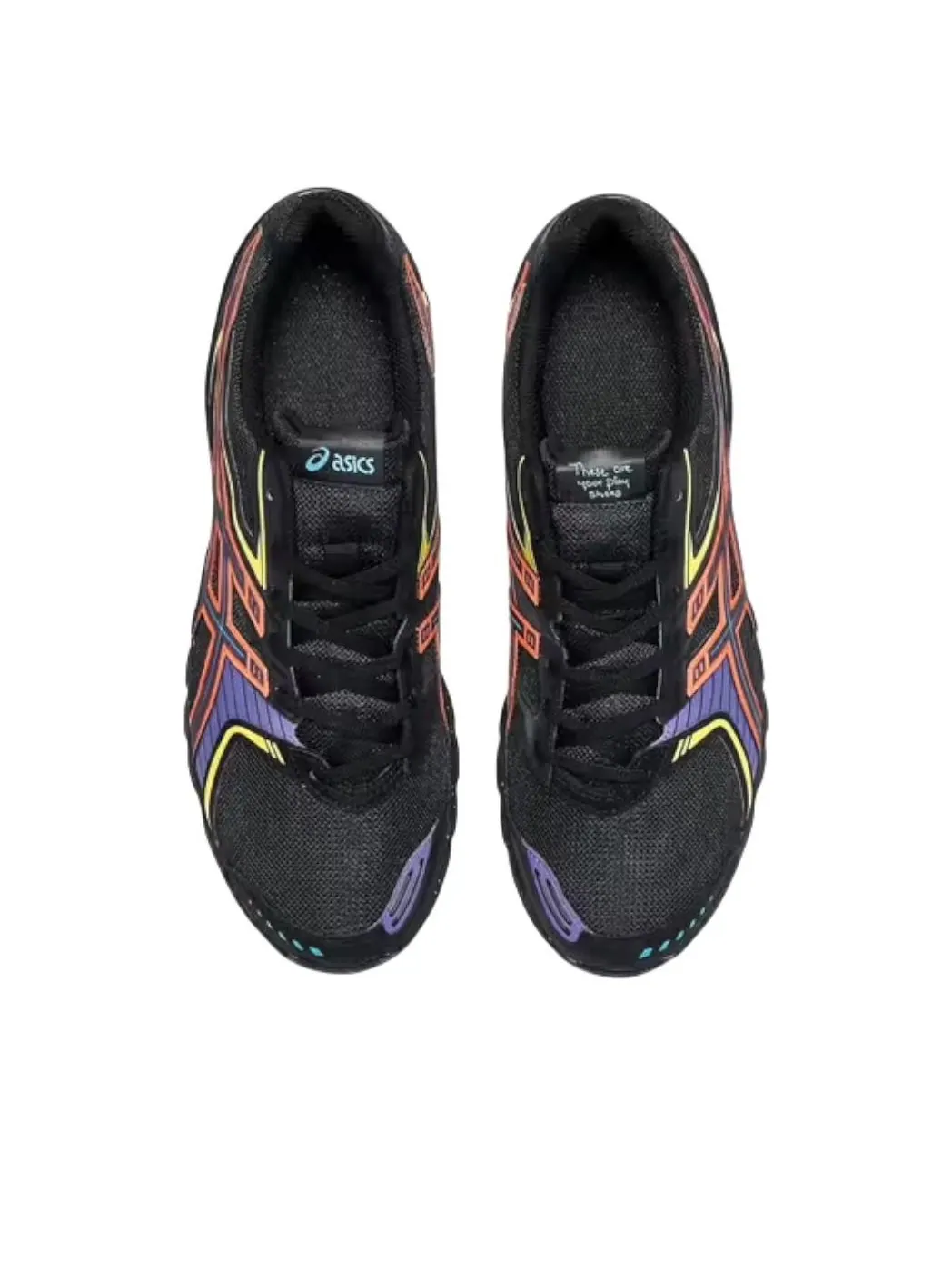 Кроссовки Asics x Stefon Diggs Gel-DS Trainer 14 'Black Multi-Color' — изображение 4 из 5, черный/мульти