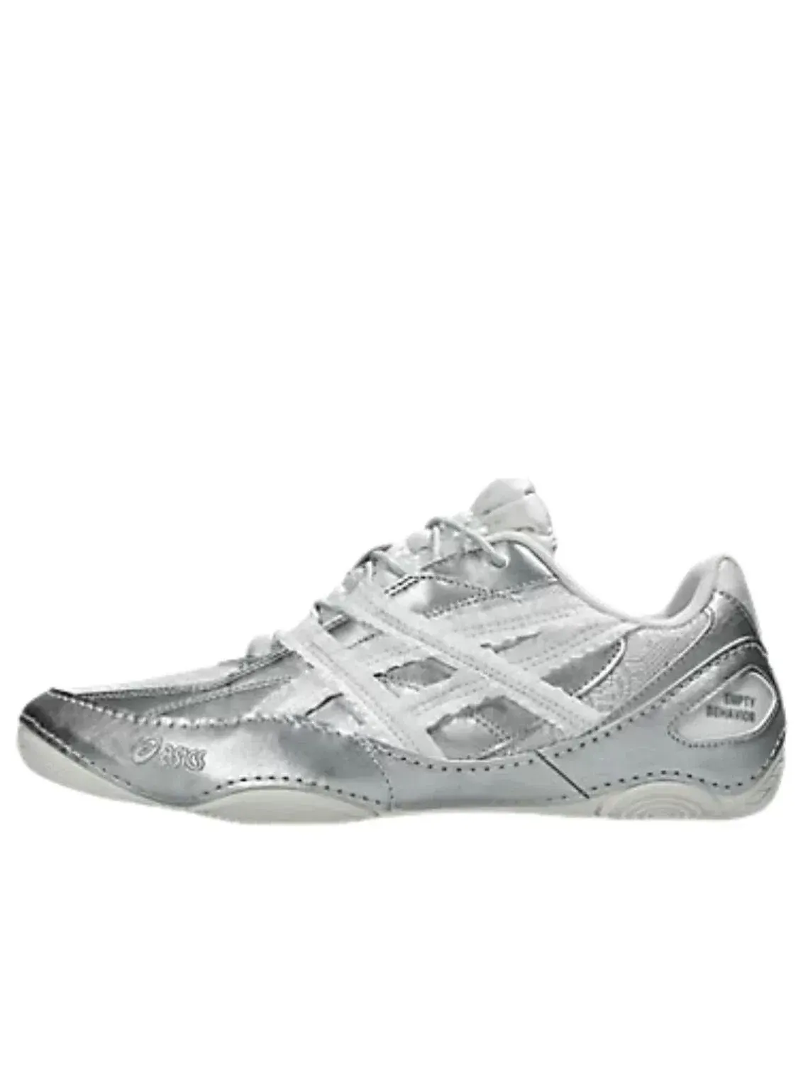 Мужские кроссовки с низким верхом Hypersync White Pure Silver ASICS — изображение 1 из 6, серебряный