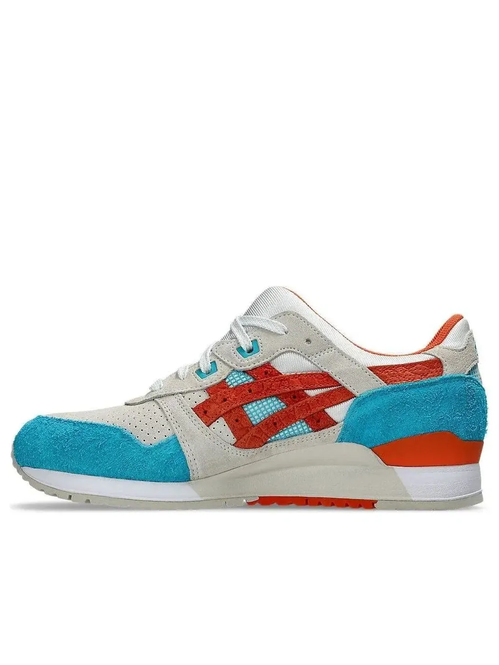 Мужские кроссовки с замшевым верхом Gel-Lyte III ASICS — изображение 1 из 7, бежевый