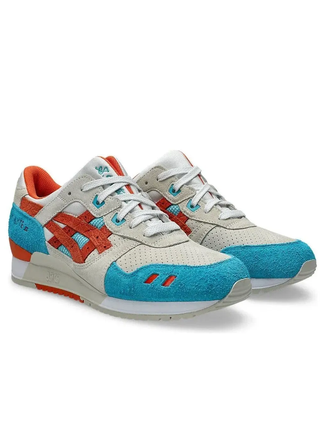Мужские кроссовки с замшевым верхом Gel-Lyte III ASICS — изображение 3 из 7, бежевый