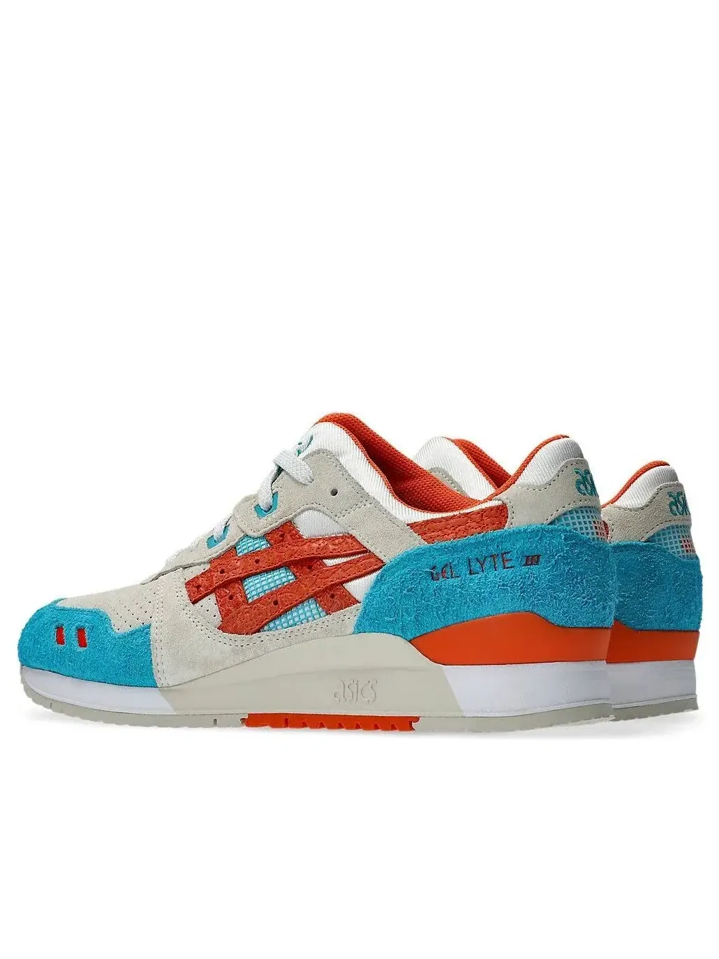 Мужские кроссовки с замшевым верхом Gel-Lyte III ASICS — изображение 4 из 7, бежевый