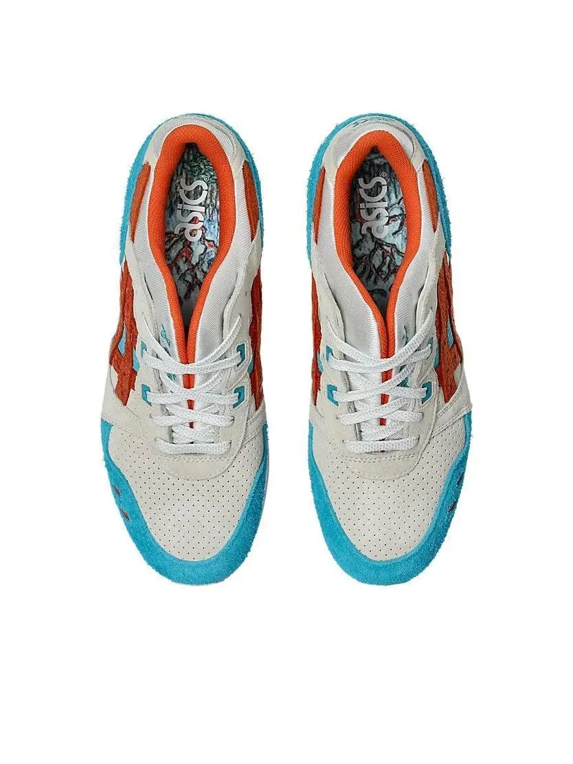 Мужские кроссовки с замшевым верхом Gel-Lyte III ASICS — изображение 6 из 7, бежевый