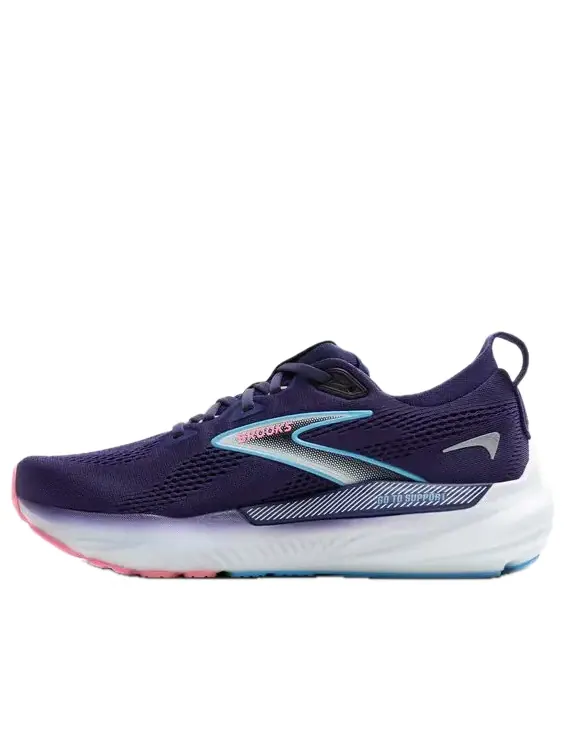 Кроссовки (WMNS) Brooks Glycerin GTS 22 'Blue Ribbon Peacoat Dianthus' — изображение 1 из 5, фиолетовый