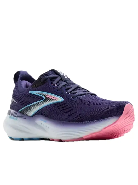 Кроссовки (WMNS) Brooks Glycerin GTS 22 'Blue Ribbon Peacoat Dianthus' — изображение 2 из 5, фиолетовый