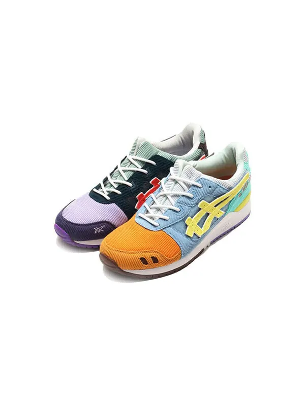 Кроссовки x atmos x sean wotherspoon gel lyte 3 Asics — изображение 2 из 4, черный/фиолетовый/серый