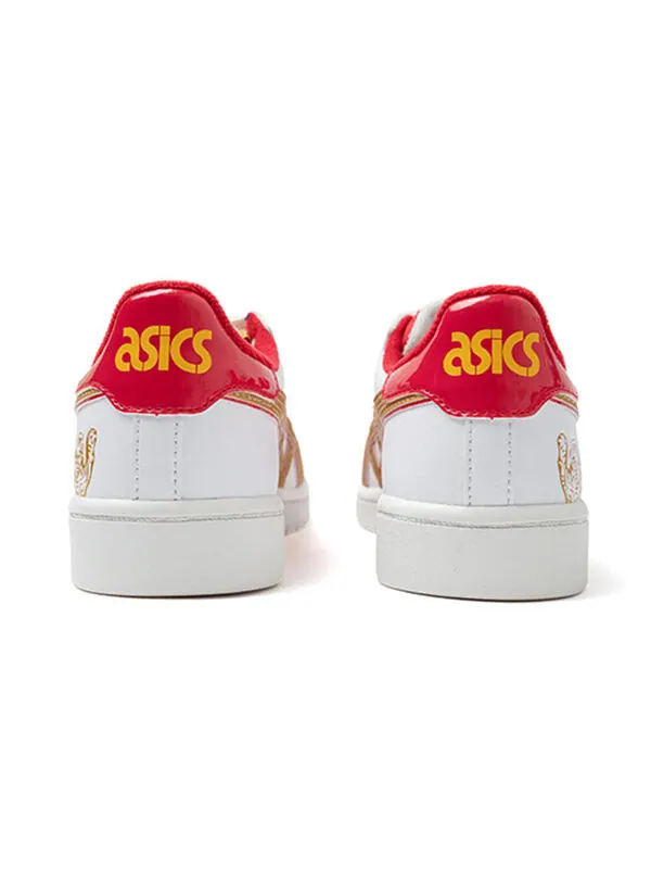Кроссовки японские кроссовки туфли Asics — изображение 3 из 4, белый/золотистый/красный