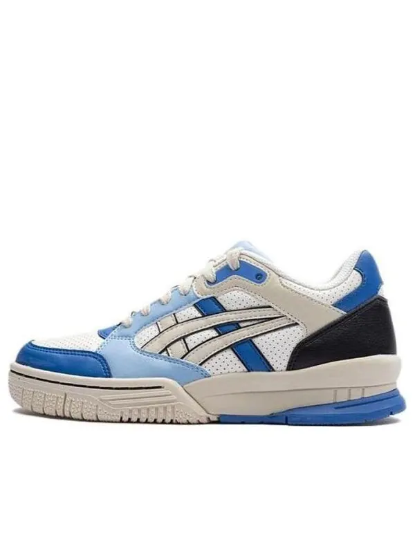 Кроссовки гелевые spotlyte low v2 Asics — изображение 1 из 4, синий/белый/бежевый