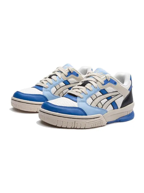 Кроссовки гелевые spotlyte low v2 Asics — изображение 3 из 4, синий/белый/бежевый