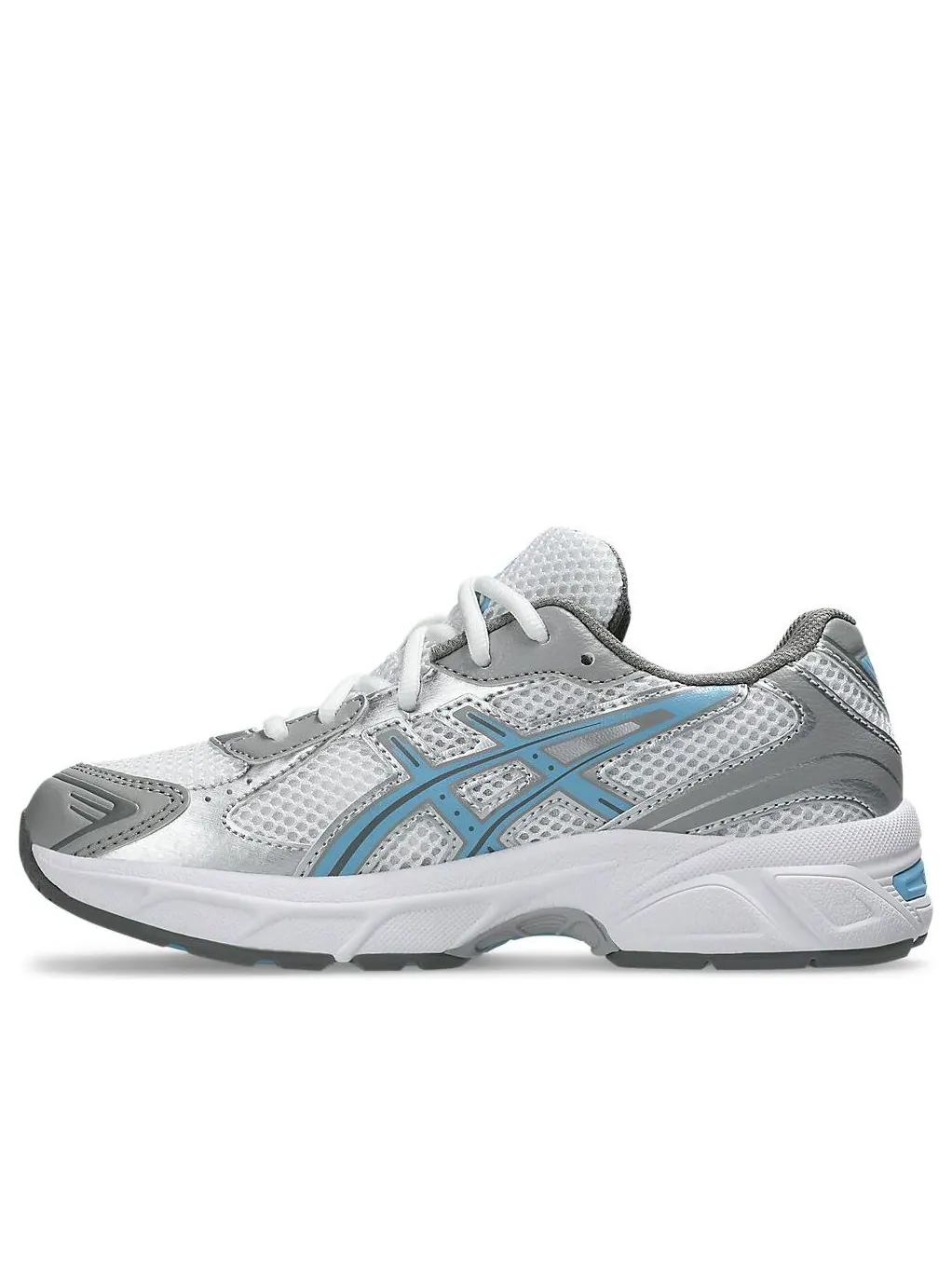 Кроссовки (GS) ASICS Gel-1130 'White Arctic Sky' — изображение 1 из 6, серебряный