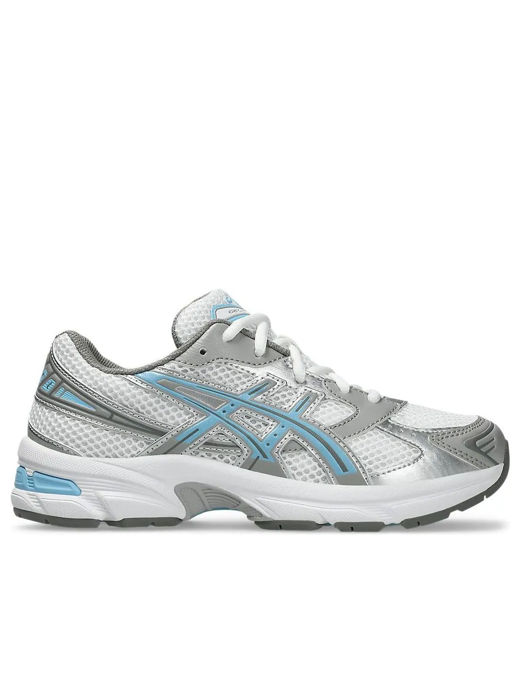 Кроссовки (GS) ASICS Gel-1130 'White Arctic Sky' — изображение 6 из 6, серебряный
