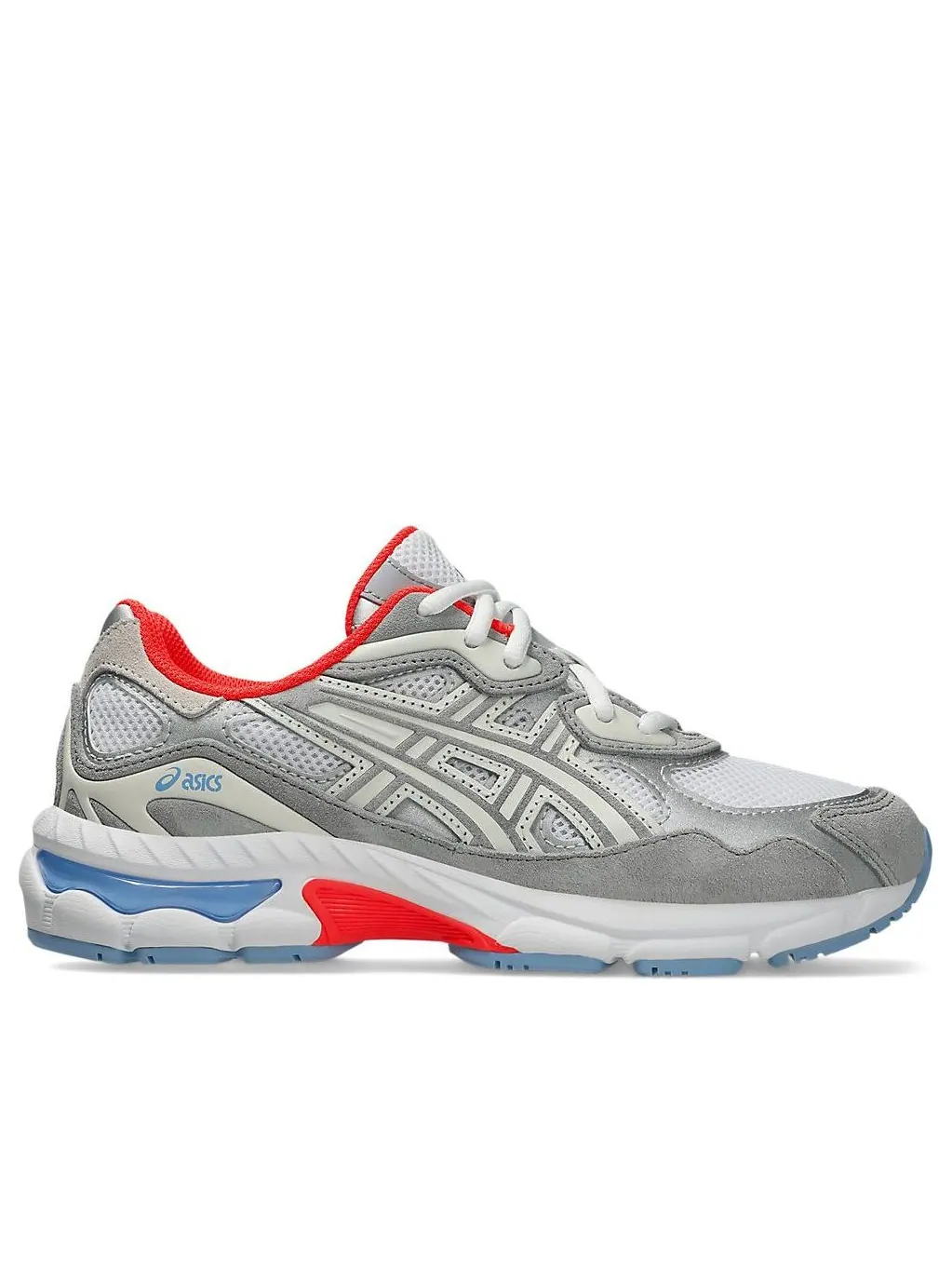Кроссовки (GS) ASICS Gel-NYC 'White Piedmont Grey' — изображение 2 из 7, серый