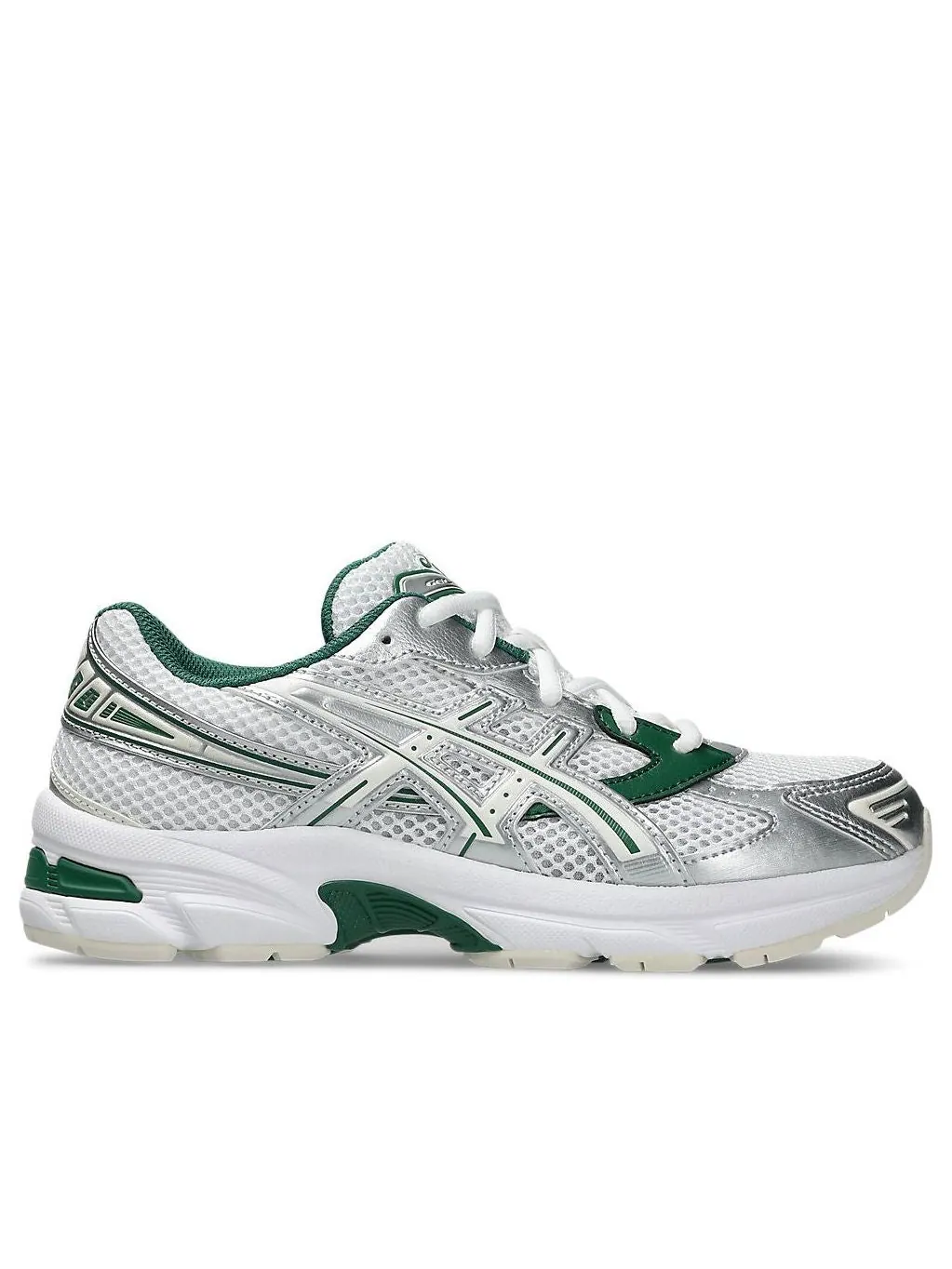 (GS) Asics Gel-1130 'White Shamrock Green' — изображение 2 из 7, белый/зеленый