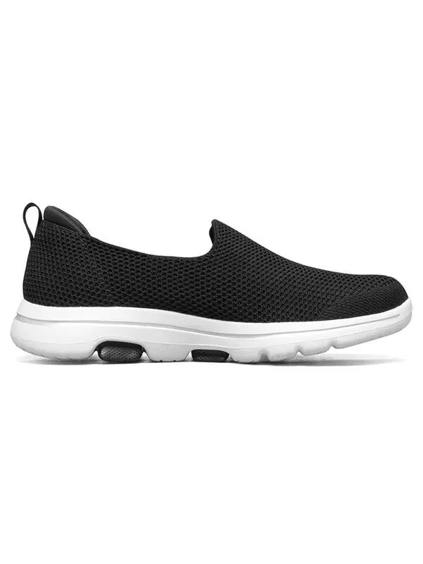 Тапочки go walk 5 loafers 'black' Skechers — изображение 2 из 4, черный