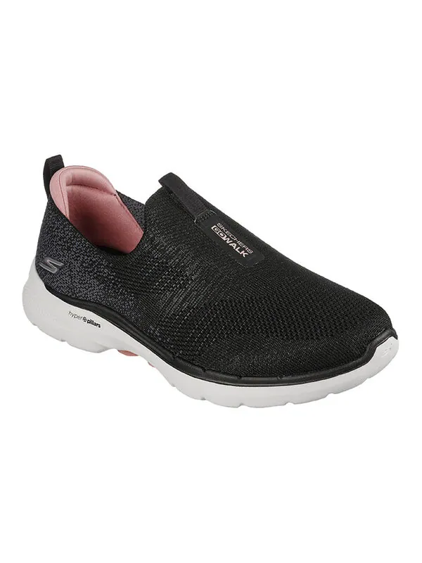 Кроссовки gowalk 6 loafers black Skechers — изображение 3 из 4, черный