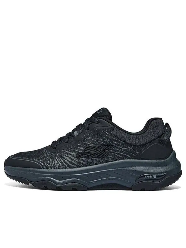 Кроссовки go walk arch fit outdoor wild 'black navy' Skechers — изображение 1 из 4, черный/темно-синий