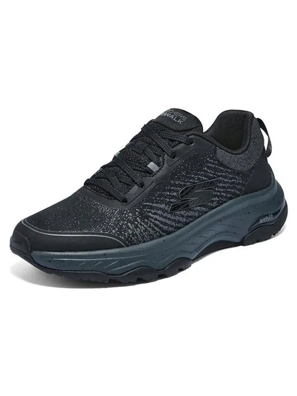 Кроссовки go walk arch fit outdoor wild 'black navy' Skechers — изображение 3 из 4, черный/темно-синий