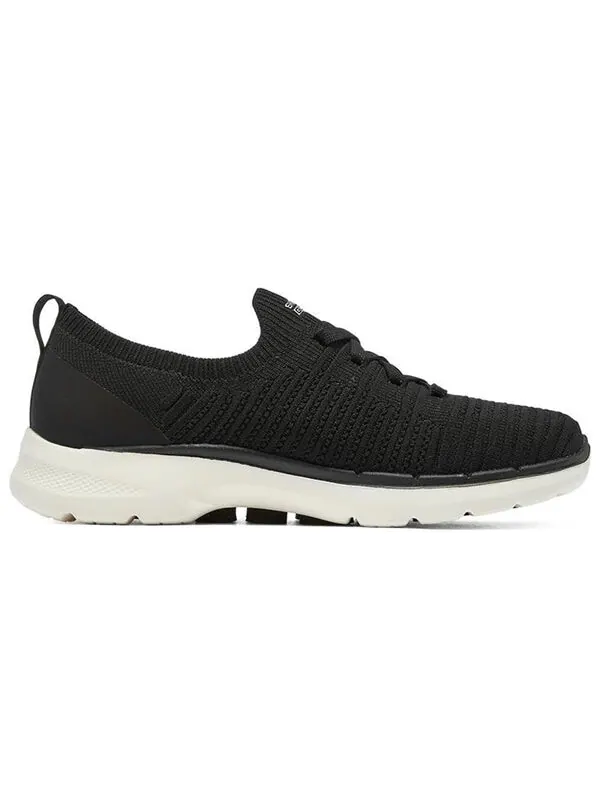 Кроссовки go walk 6 low top black Skechers — изображение 2 из 4, черный