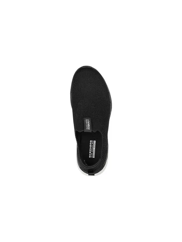 Кроссовки go walk 6 'black' Skechers — изображение 4 из 4, черный/белый