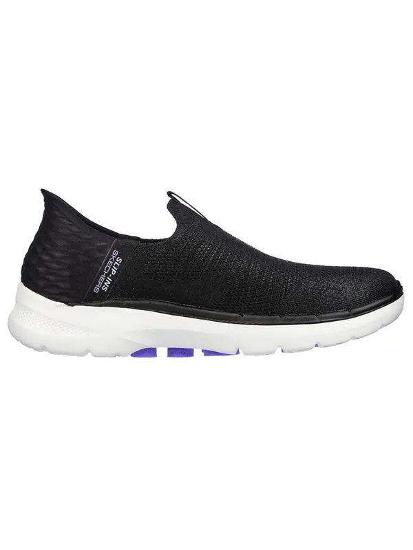 Кроссовки go walk 6 'black' Skechers — изображение 2 из 4, черный