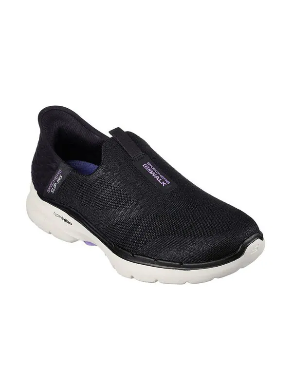 Кроссовки go walk 6 'black' Skechers — изображение 3 из 4, черный